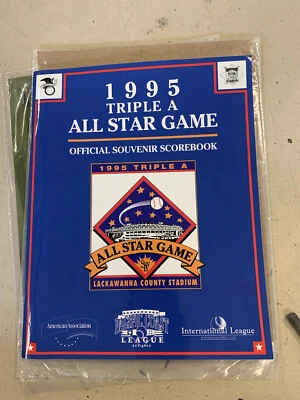 Super Rare Derek Jeter 1995 Aaa Triple A All Star Program Pacific Coast League  - Image 1 of 4