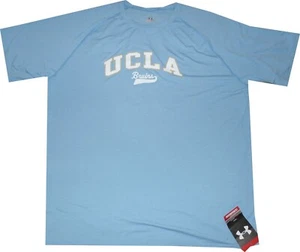 UCLA Bruins Under Armour Tech Shirt Light Blue Mens Closeout $28 new tags - Picture 1 of 2