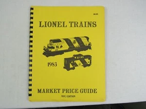 1983 Lionel Trains Market Price Guide MPC Edition Model Railroad Vintage USA - Picture 1 of 7