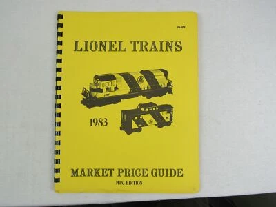1983 Lionel Trains Market Price Guide MPC Edition Model Railroad Vintage USA - Image 1 of 4