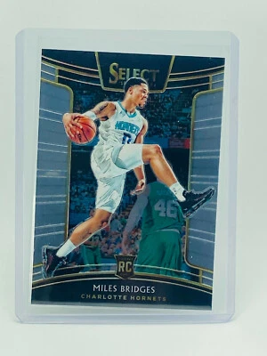 2018-19 Panini Select Miles Bridges RC Concourse #17 - Image 1 of 2