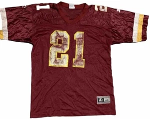 VTG Starter Washington Redskins Size 48 Large #21 K. Clark 1999 Football Jersey - Picture 1 of 15