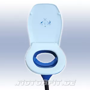 DIY Kit Separate Dry Toilet Privy 501 Compost Toilet White/Blue Toilet - Picture 1 of 3