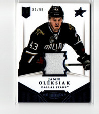 2013-14 Dominion Jerseys #DOK Jamie Oleksiak Jersey /99 - NM-MT
