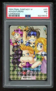 Final Fantasy Japanese Carddass 6 043 Adventurers Prism 1994 #43 PSA 7 82219510 - Picture 1 of 2