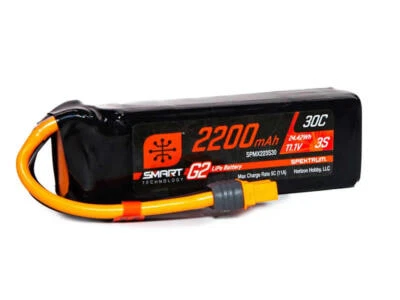 2200mAh 3S 11.1V SMART G2 30C IC3 : SPMX223S30 - Bild 1 von 4