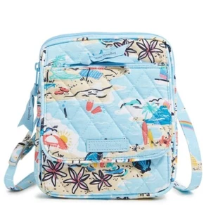 Vera Bradley RFID Mini Hipster Beach Treasures Umhängetasche Kreuzfahrt Maritim - Bild 1 von 10
