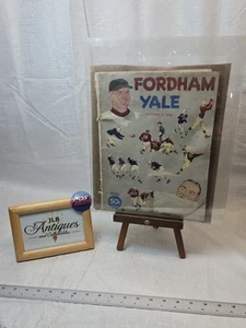 Fordham vs Yale NCAA Football Game Program 10/7/1950-Ivy League-John Cullen M... - Picture 1 of 5
