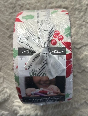 Moda Fabrics “Holly Jolly” By Urban Chiks Jelly Roll - Image 1 of 4