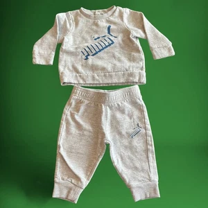 2-teiliger Puma Jogginganzug 3-6 Monate Trainingsanzug passendes Outfit JJ-12 - Bild 1 von 9
