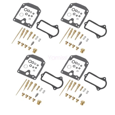 4X Carburetor Carb Rebuild Repair For 1977 1978 1979 1980 Kawasaki KZ 650 B/C/D - Image 1 of 4