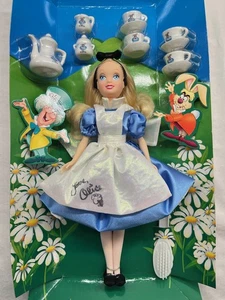 Juego de té muñeca Alicia en el País de las Maravillas colección de muñecas clásicas de Disney *FIRMADO* - Imagen 1 de 12
