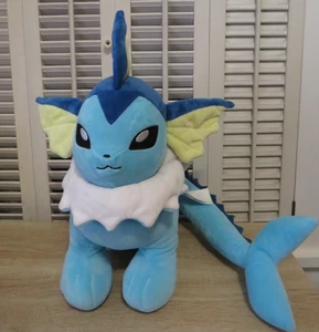 Pokémon VAPOREON Build-A-Bear Workshop Plush BAB ~ No Sound Box - Picture 1 of 11