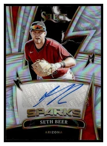 2022 Select Sparks Seth Beer RC SS-SE /99 Auto Arizona Diamondbacks - Picture 1 of 2