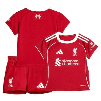 Liverpool adidas Football Home Shirt Jersey Adult 2025-26 Red