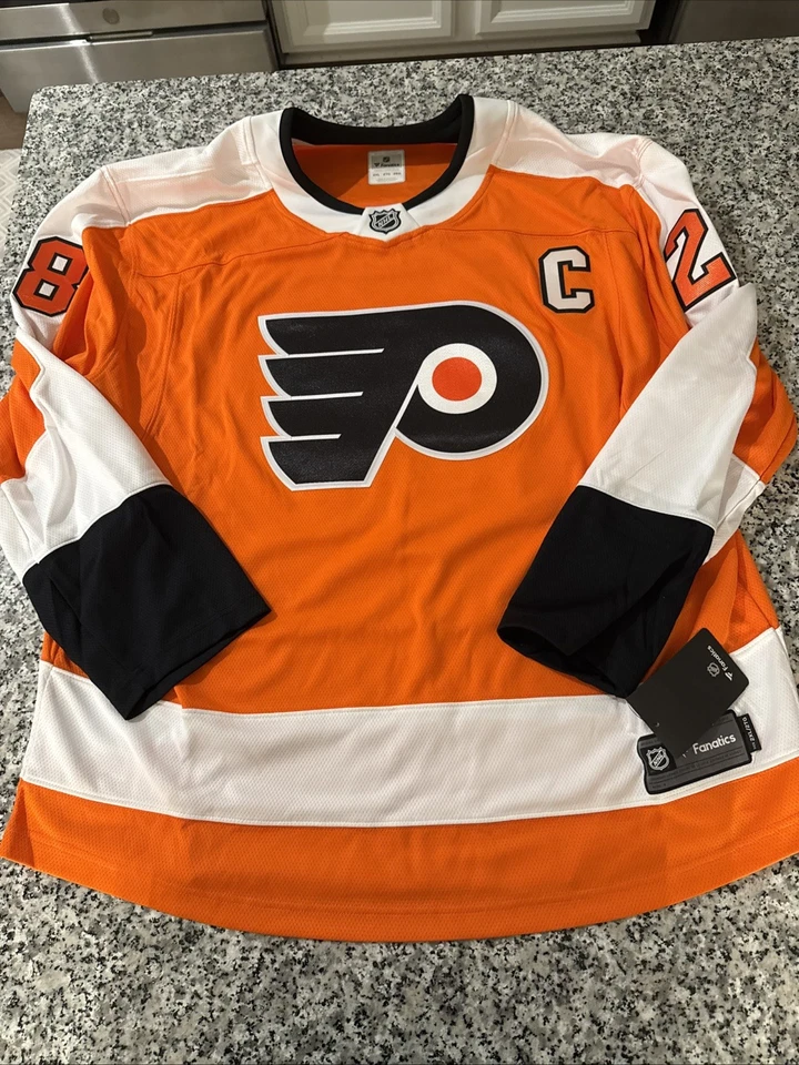Jersey Orange Fanatics Claude Giroux NUEVO CON ETIQUETAS 2XL Foto 1 de 4
