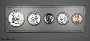 1957 Proof Set US Mint Silver Coins - Picture 1 of 2