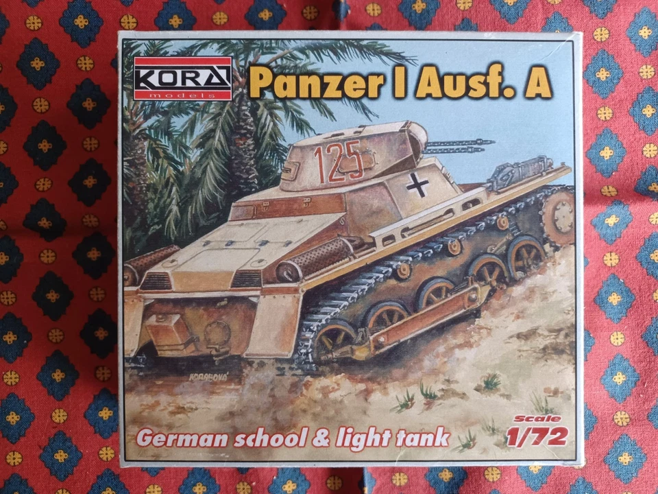 KORA 7225 - SdKfz 101 PzKpfw I Ausf. A -  Resin kit 1/72 - Immagine 1 di 1