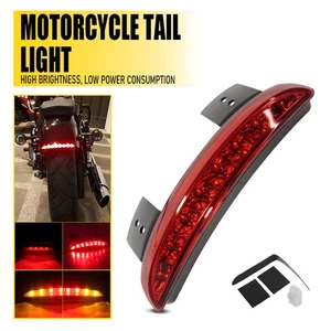 Luz trasera de freno LED para guardabarros señal de giro para Harley Sportster 883 1200 Iron Dyna - Imagen 1 de 10