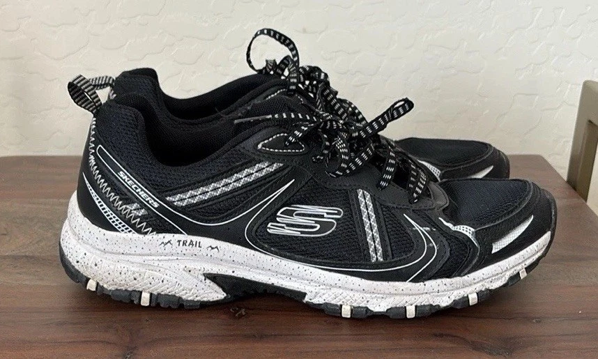 Skechers Womens Hillcrest Vast Adventure 149820 Black Running Shoes Sneakers 9 - Image 1 of 4