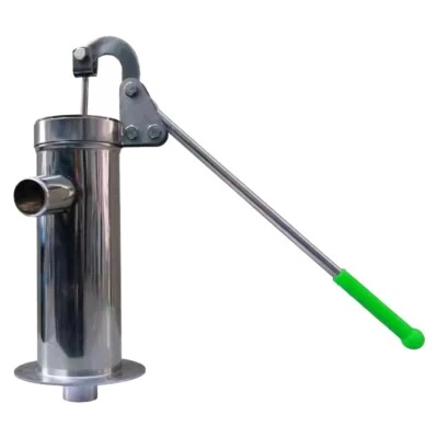 Manual Shredding Machine Water Jet Pump Well Hand Shake Suction Stainless Steel - Image 1 of 4