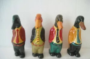 ORIGINALE UOMO CIGNO IN TERRACOTTA VERNICIATA ANNI '80 - Imagen 1 de 1