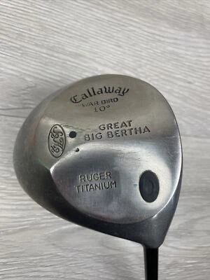 Callaway Great Big Bertha War Bird 10° Driver Ruger Titanium Reg. Flex RH S2H2 - Image 1 of 4
