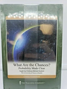 What Are the Chances? Probability Made Clear (2-DVD Set) Guidebook Great Courses - Picture 1 of 4