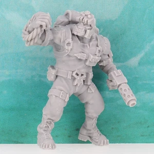Figurine 3D Résine (échelle 30/32mm) pour jeux de figurines Nob Kommando 5