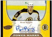 2005-06 Upper Deck Power Play Power Marks #PMBB Brad Boyes Auto