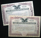 1916 Nevada Two First National Copper Company Stock Certificates