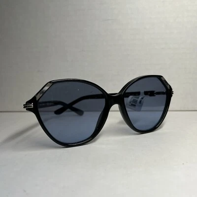 Gafas de sol para mujer Tory Burch TY7138 1709/8F negras/grises/azules degradadas (V5N6) Foto 1 de 4