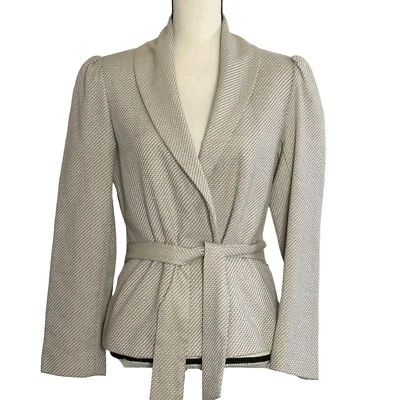 Chaqueta Josephine Blazer 4 Open Tweed Tan Foto 1 de 4