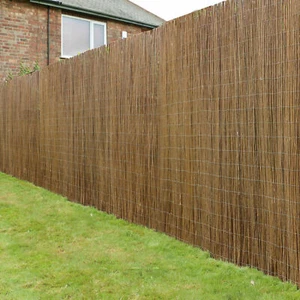 90x300cm Reed Screen Curtain Sunshade Patio Blinds Room Privacy Fence Decor USA - Picture 1 of 3
