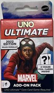 UNO Ultimate 2022 Marvel Miles Morales Add-On Pack UNO Ultimate Card Game - Picture 1 of 2