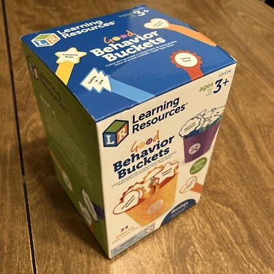 Baldes de bom comportamento Learning Resources, conjunto de 34 peças, novo na caixa (776) - Imagem 1 de 4