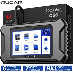 MUCAR CS6 OBD2 Scanner ABS SRS TCM Car Engine Scanner Diagnose Tool Oil TPMS DPF