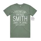 Men's Birthday T-Shirt, Premium Vintage T-Shirt, Personalised Birthday T-Shirt