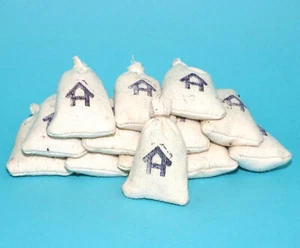 ELASTOLIN SAND BAGS SANDSACKE (13X) 1950s HAUSSER GERMANY - Bild 1 von 3
