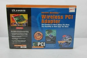 Linksys Instant Wireless PCI Adapter Model WDT11 NEW Sealed - Picture 1 of 5