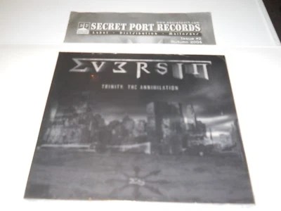 EVERSIN-TRINITY:THE ANNIHILATION,DIGIPACK CD,ICED EARTH,MEGADETH,NEVERMORE,RUSH - Image 1 of 2