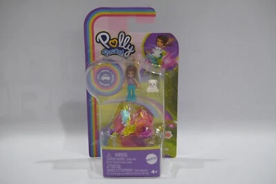 Mattel Polly Pocket Mini Doll & Metal Mini Scooter BRAND NEW SEALED NIB       d3 - Image 1 of 4