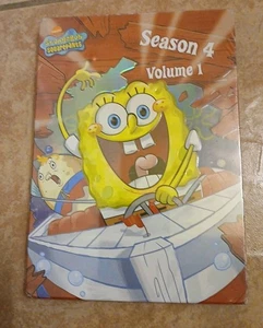 Spongebob Squarepants - Season 4: Vol. 1 (DVD, 2006, 2-Disc Set) *NEW* Free Ship - Picture 1 of 2