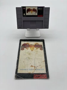 Shadowrun (Super Nintendo - 1993) Game & MANUAL! Authentic & Tested - Picture 1 of 2