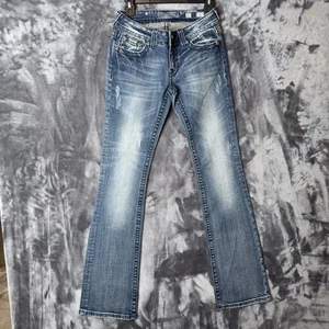 Women’s Miss Me Jeans Size 27 Bootcut Cowgirl Western Denim - Picture 1 of 8