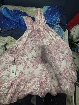 Sherri Hill prom dress size 00 worn once very beautiful dress was worth it - Image 1 of 4