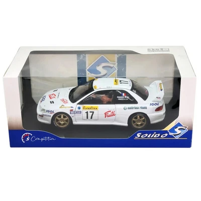 Modellino auto pressofuso Solido 1/18 Subaru Impreza 22B 1999 Monte Carlo Ral... - Immagine 1 di 3