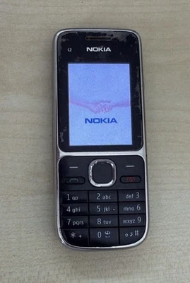Nokia C2 Classic - Schwarz C2-01 RM-721 Geprüft, Händler Garantie Zustand Ok - Bild 1 von 3