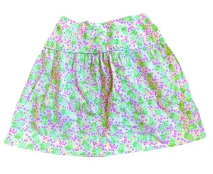 Lilly Pulitzer Girls Skirt Size 8 – Pineapple Print Linen Blend - Picture 1 of 6