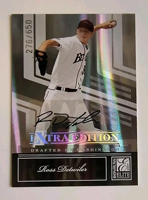 ROSS DETWILER Rookie Autograph Card #276/650 - 2007 Elite Extra Edition - Image 1 of 2
